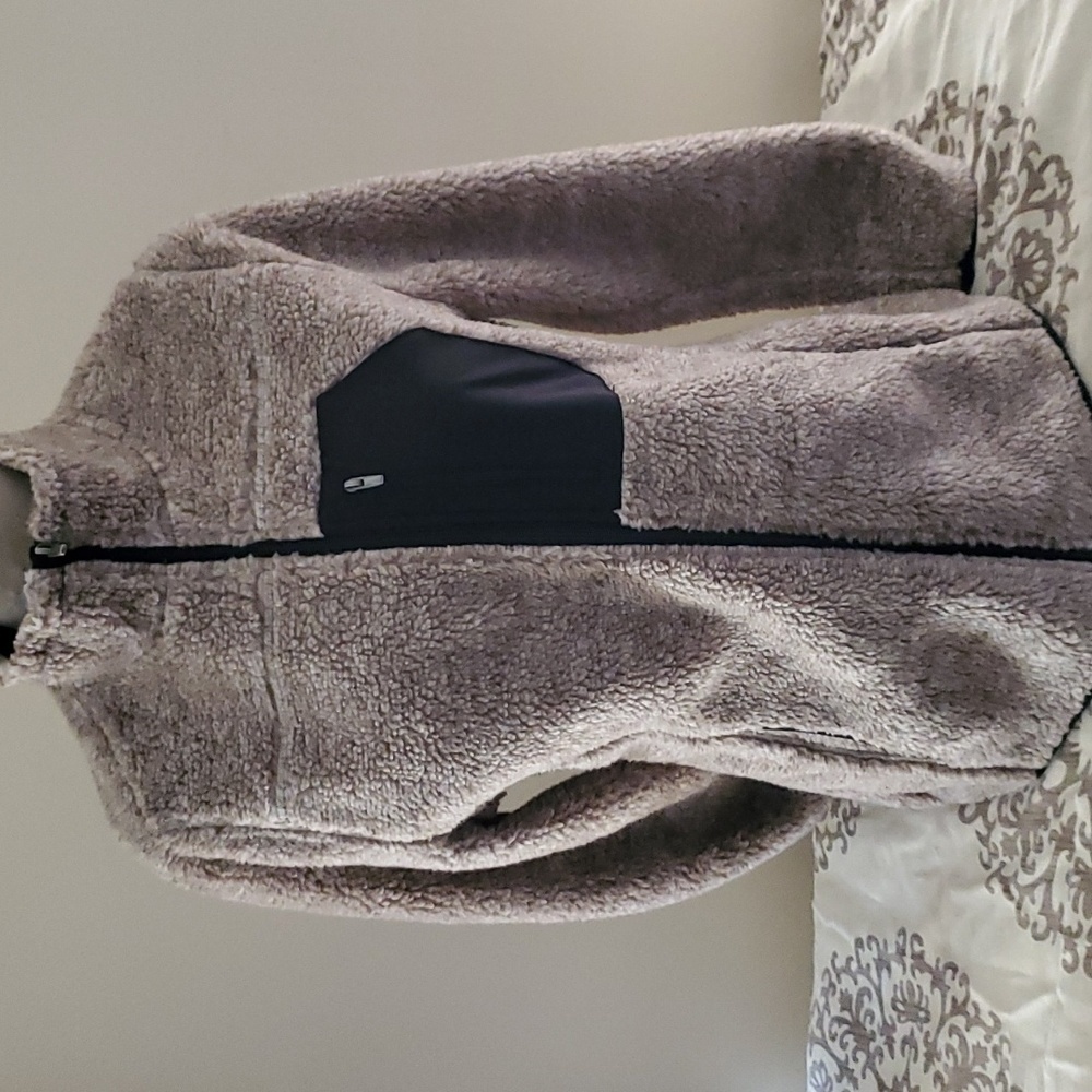 Athlux Sherpa Full Zip Jacket Small